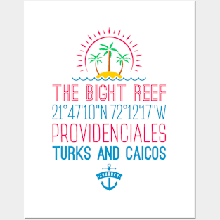 The Bight Reef (Coral Gardens), Providenciales, Turks and Caicos Islands Posters and Art